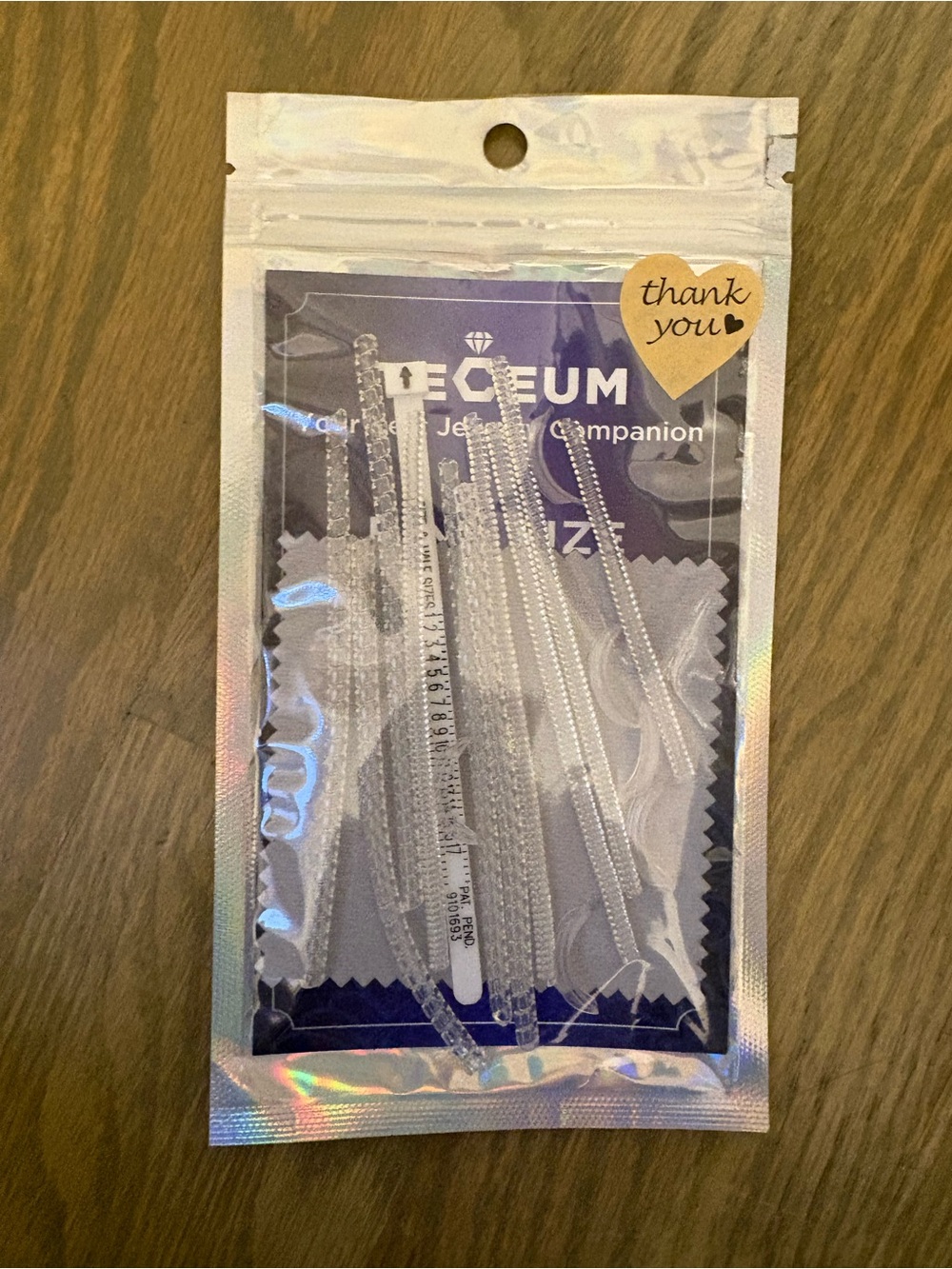 CEGUM Jewelry Zipper Tool Set - Clear/Silver